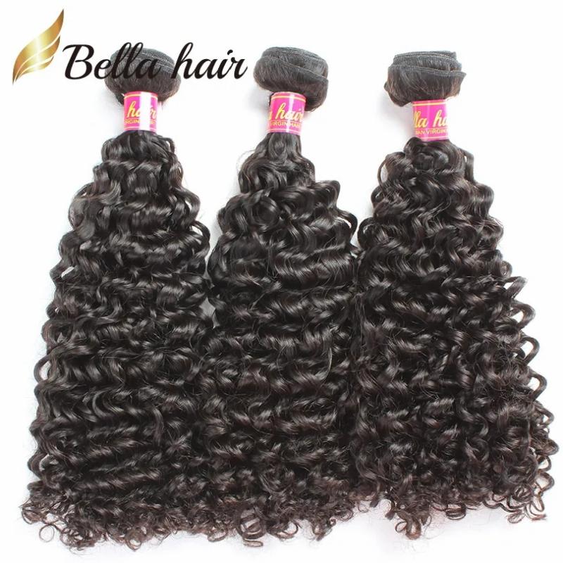 Hair Extensions | 11A Quality Virgin Hair Curly Bundles Weave Unprocessed 100% Human Hair Extensions Wave Cut From Young Donor Natural Black Hair Extensions Hair Extensions