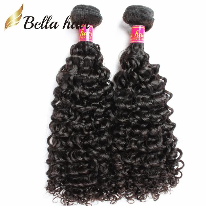 Hair Extensions | 11A Quality Virgin Hair Curly Bundles Weave Unprocessed 100% Human Hair Extensions Wave Cut From Young Donor Natural Black Hair Extensions Hair Extensions