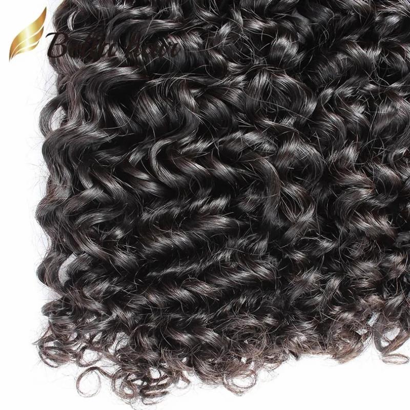 Hair Extensions | 11A Quality Virgin Hair Curly Bundles Weave Unprocessed 100% Human Hair Extensions Wave Cut From Young Donor Natural Black Hair Extensions Hair Extensions