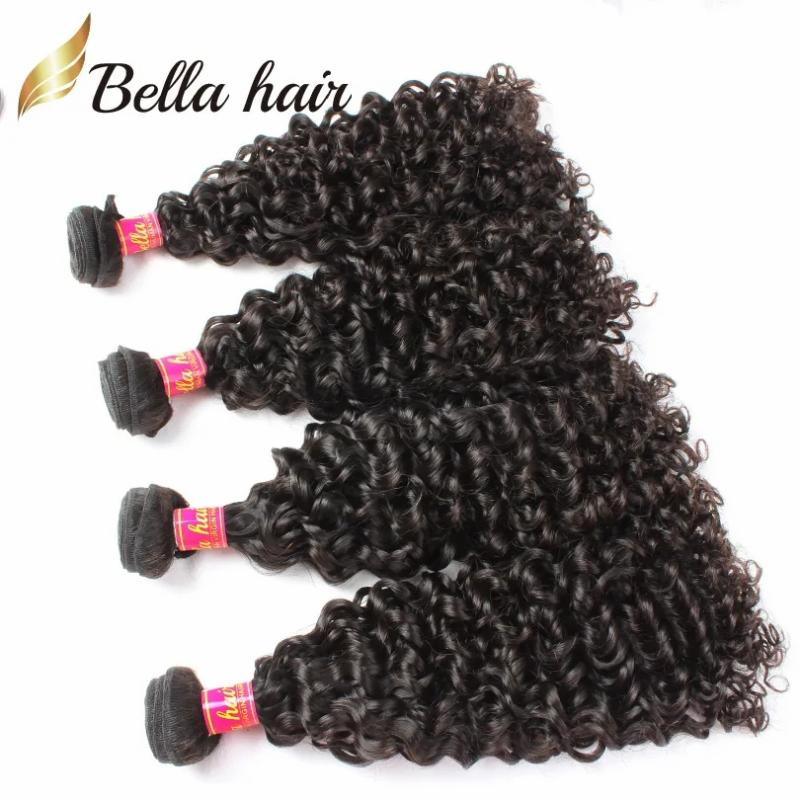 Hair Extensions | 11A Quality Virgin Hair Curly Bundles Weave Unprocessed 100% Human Hair Extensions Wave Cut From Young Donor Natural Black Hair Extensions Hair Extensions