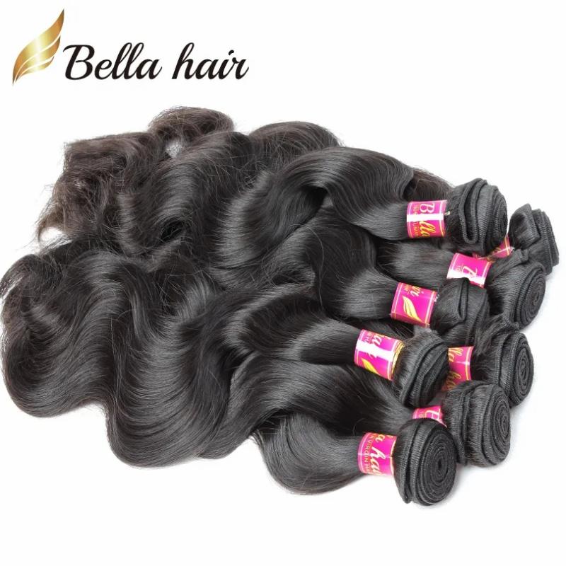 Hair Extensions | 8A 10Pcs Body Wave Bundles 8-34Inch Unprocessed Malaysian Virgin Human Hair Extension Weaves Natural Color Wholesale Bundles Hair Extensions Hair Extensions