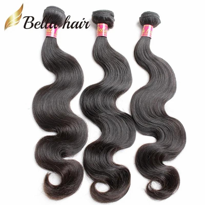 Hair Extensions | 8A 10Pcs Body Wave Bundles 8-34Inch Unprocessed Malaysian Virgin Human Hair Extension Weaves Natural Color Wholesale Bundles Hair Extensions Hair Extensions