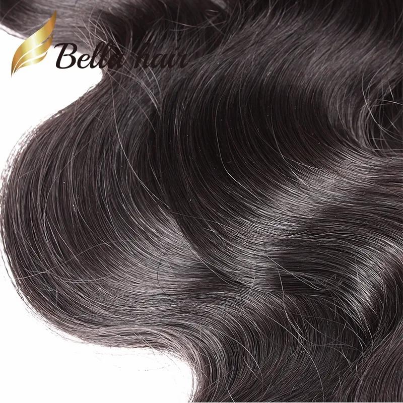 Hair Extensions | 8A Brazilian Virgin Human Hair Weave Weft Extensions Malaysian Peruvian Indian Body Wave Wavy Natural Black 4Pcs/Lot Julienchina Hair Extensions Hair Extensions