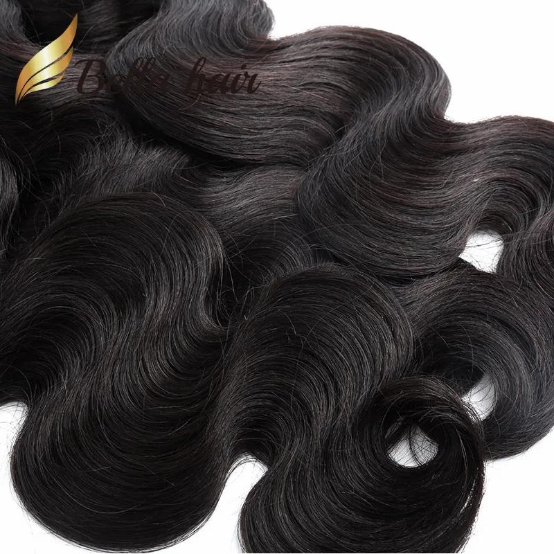 Hair Extensions | 8A Brazilian Virgin Human Hair Weave Weft Extensions Malaysian Peruvian Indian Body Wave Wavy Natural Black 4Pcs/Lot Julienchina Hair Extensions Hair Extensions