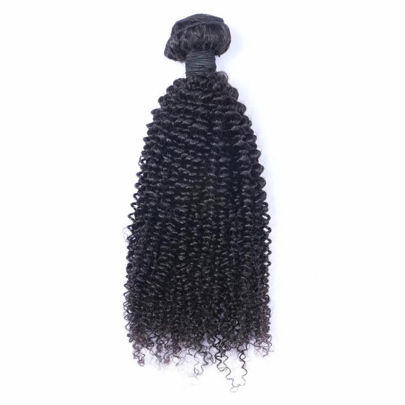 Hair Extensions | Brazilian Virgin Human Hair Kinky Curly Unprocessed Remy Hair Weaves Double Wefts 100G/Bundle 1Bundle/Lot Can Be Dyed Bleached Hair Extensions Hair Extensions