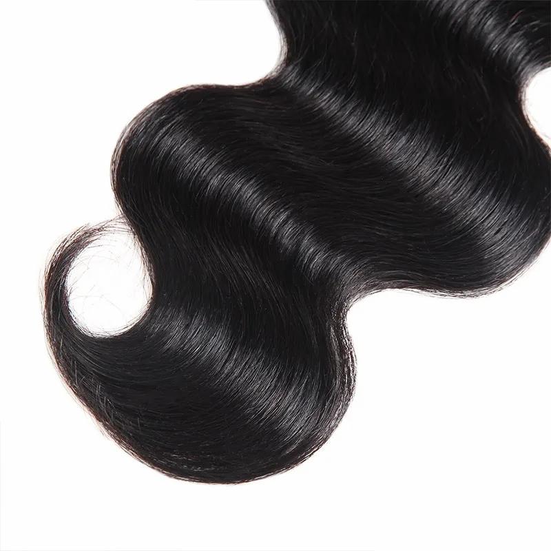 Hair Extensions | Ishow Brazilian Body Wave Virgin Human Hair Bundles Wefts Peruvian Malaysian Indian Hair Extensions For Women All Ages Jet Black 8-28 Inch Hair Extensions Hair Extensions