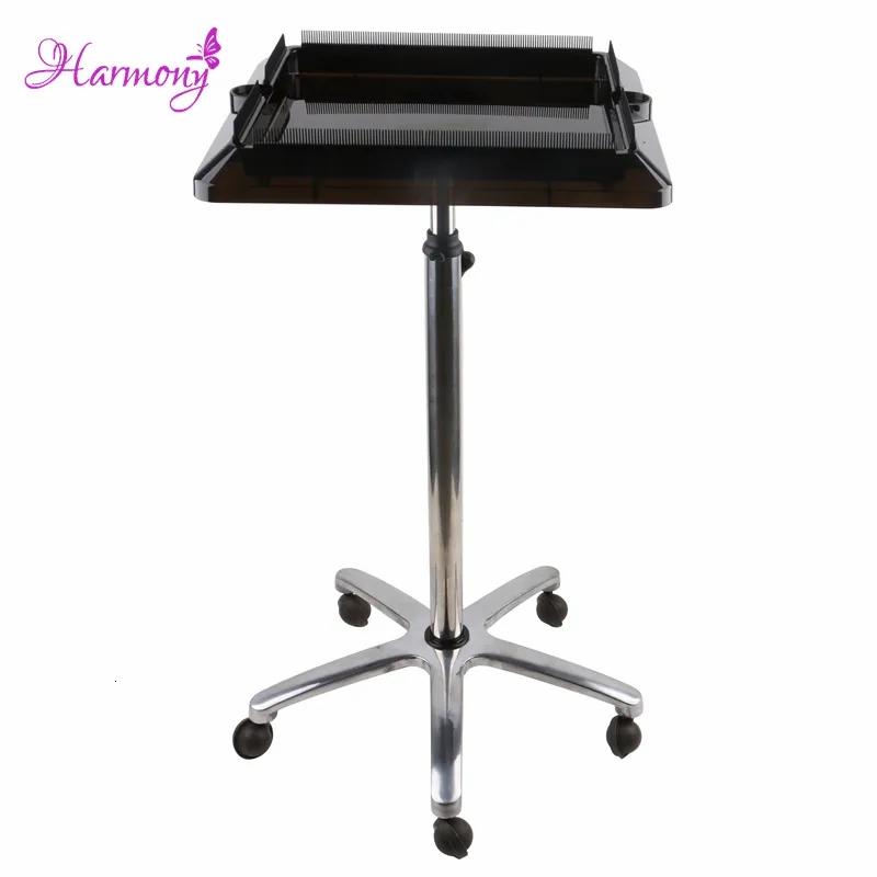 Hair Accessories & Tools | Wig Stand Harmony Plus Hair 1Pcs Hairdesser Barber Trolley Movable Stainless Steel Beauty Salon Trolley For I Tip Hair Extensions 230629 Hair Accessories & Tools Hair Accessories & Tools