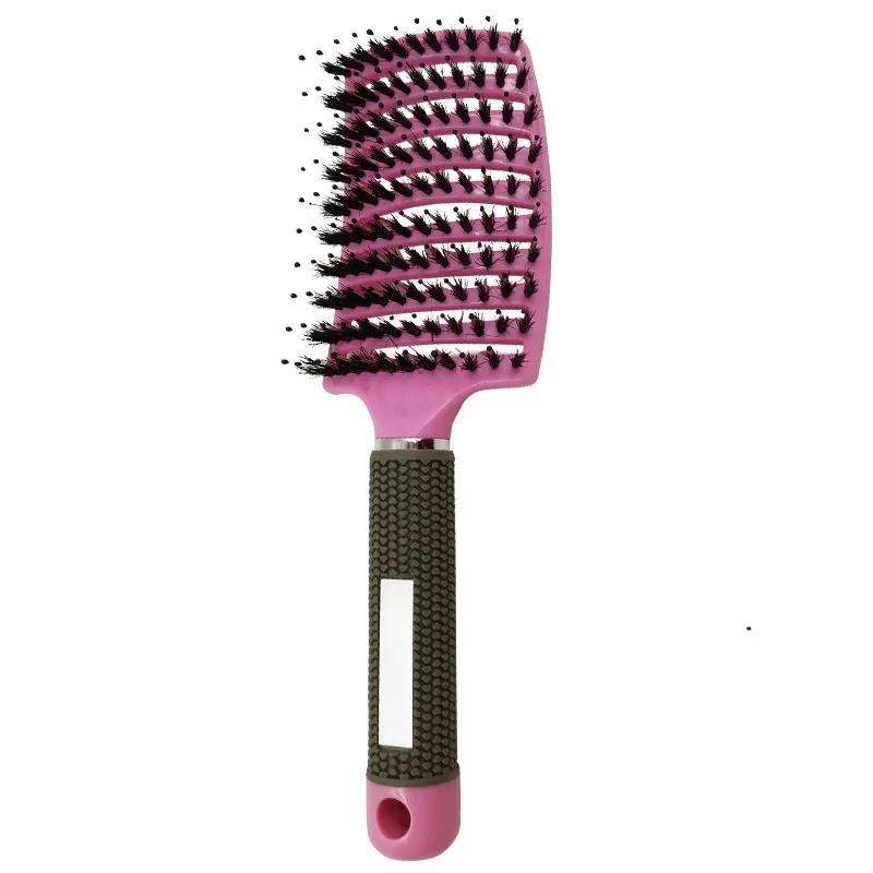 Hair Care & Styling Tools | Hair Brush Scalp Massage Comb Hairbrush Bristle & Nylon Women Wet Curly Detangle Hair Brushes For Salon Hairdressing Styling Tool Hair Care & Styling Tools Hair Care & Styling Tools