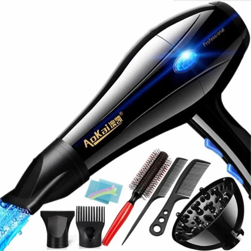 Hair Care & Styling Tools | Hair Dryers 220V Household High Power 2200W Electric Salon Dressing Blow Cartridge Eu Plug 230517 Hair Care & Styling Tools Hair Care & Styling Tools