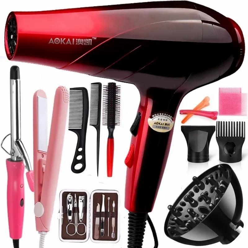 Hair Care & Styling Tools | Hair Dryers 220V Household High Power 2200W Electric Salon Dressing Blow Cartridge Eu Plug 230517 Hair Care & Styling Tools Hair Care & Styling Tools