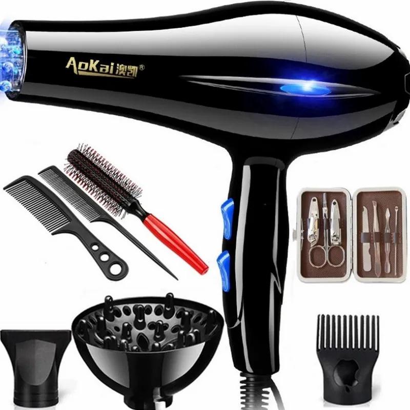 Hair Care & Styling Tools | Hair Dryers 220V Household High Power 2200W Electric Salon Dressing Blow Cartridge Eu Plug 230517 Hair Care & Styling Tools Hair Care & Styling Tools