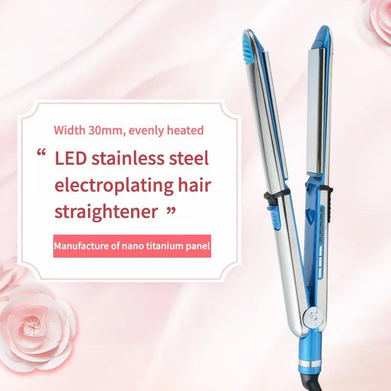 Hair Care & Styling Tools | Hair Straighteners Professional Fast Electric Straightening Curls 465 Flat Iron Straightener Styling Curler 110240V 230831 Hair Care & Styling Tools Hair Care & Styling Tools