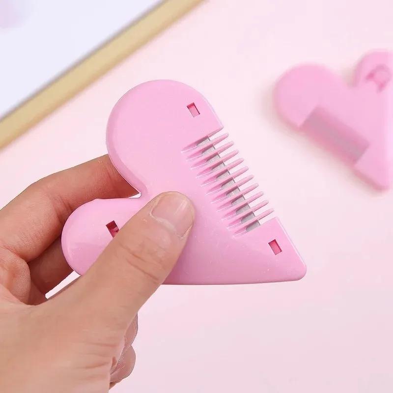 Hair Care & Styling Tools | High Quality Sale Peach Heart Double Sides Hair Razor Comb Cutter Cutting Thinning Knife Haircut Grooming Men Women Hair Cutter Hair Care & Styling Tools Hair Care & Styling Tools