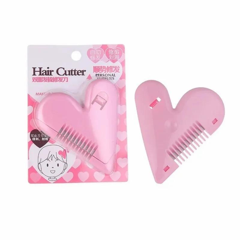 Hair Care & Styling Tools | High Quality Sale Peach Heart Double Sides Hair Razor Comb Cutter Cutting Thinning Knife Haircut Grooming Men Women Hair Cutter Hair Care & Styling Tools Hair Care & Styling Tools