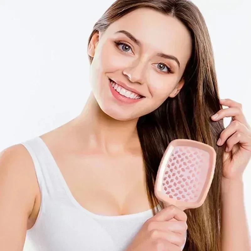 Hair Accessories & Tools | Air Cushion Combs Women Scalp Massage Comb Hair Brush Women Hollowing Out Home Salon Diy Hairdressing Tool Brush For Hair Comb Hair Accessories & Tools Hair Accessories & Tools