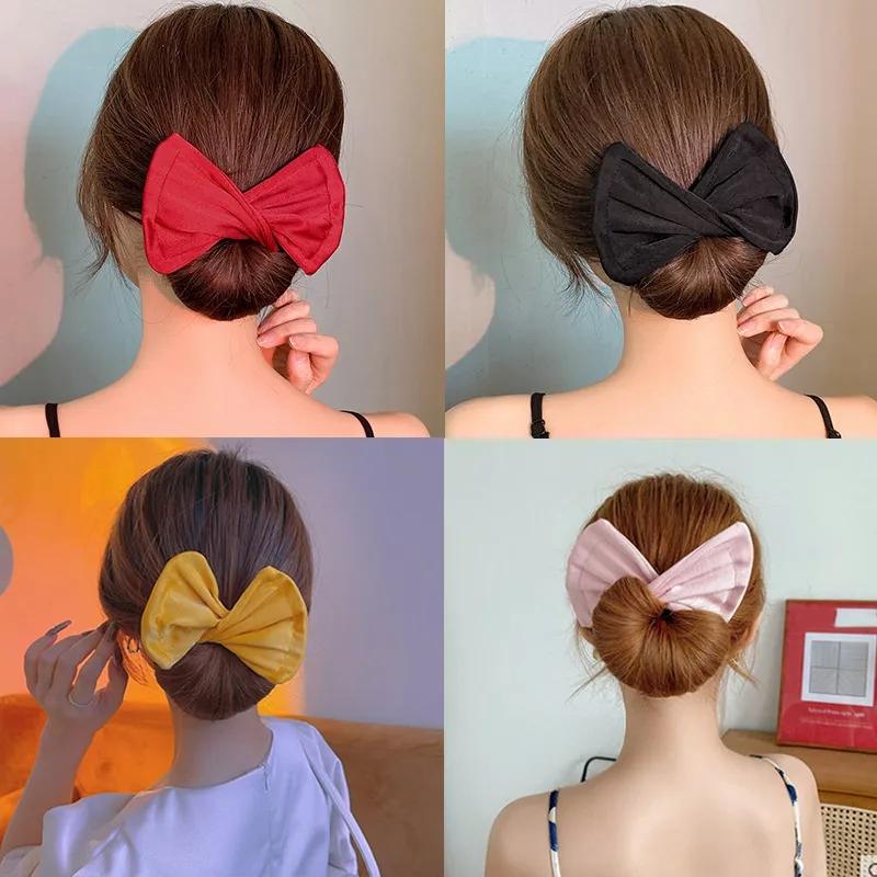 Hair Accessories & Tools | Hair Accessories Maruko Head Lazy Magic Plate Device Band Ring Twist Clip Bow Fashion Women Printed Fabric Cute Headbands Wh0549 Hair Accessories & Tools Hair Accessories & Tools