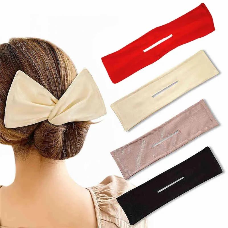 Hair Accessories & Tools | Hair Accessories Maruko Head Lazy Magic Plate Device Band Ring Twist Clip Bow Fashion Women Printed Fabric Cute Headbands Wh0549 Hair Accessories & Tools Hair Accessories & Tools