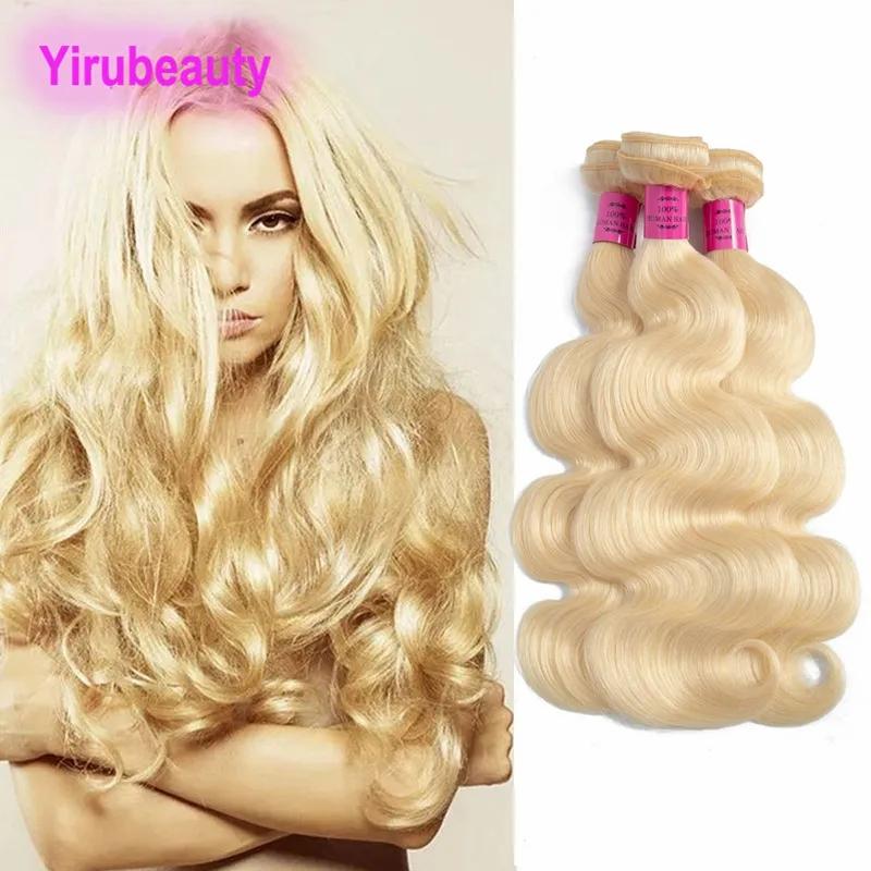 Remy Hair & Virgin Hair | Malaysian 10A Human Hair 613# Blonde Straight Remy Hair Weaves Double Wefts Straight 613 Color 10-30Inch Yiruhair Remy Hair & Virgin Hair Remy Hair & Virgin Hair